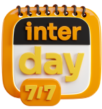 Ilustração de calendário marcando o dia 7/7 como o Inter Day 2023